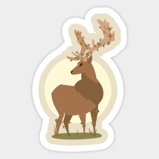 Deer Sticker